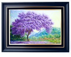 The Purple Tree - Chaloemkiat | 90 x 60 cm