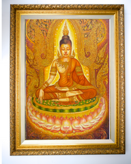 Serenity of the Buddha - Siwakorn  | 80 x 130 cm