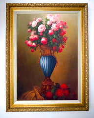 Flowers in an Antique Vase - Supoj | 60 x 90 cm