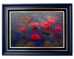 Pink Lotus – Somchai | 80 x 120 cm