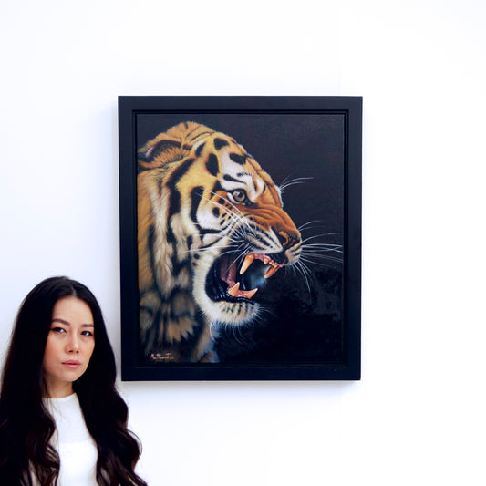 Power of Tiger - Ketwalin | 50 x 70 cm