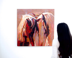 Abstract Horse – Somchai | 100 x 100 cm