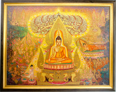 The Life of Buddha – Siwakorn | 240 x 180 cm