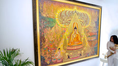 The Life of Buddha – Siwakorn | 240 x 180 cm