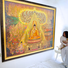 The Life of Buddha – Siwakorn | 240 x 180 cm