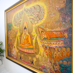 The Life of Buddha – Siwakorn | 240 x 180 cm