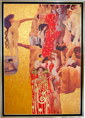 The Medicine – A Reimagined Gustav Klimt Masterpiece by Master Apollon | 180 x 270 cm