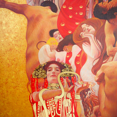 The Medicine – A Reimagined Gustav Klimt Masterpiece by Master Apollon | 180 x 270 cm