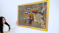 Bird – Somchai | 60 x 90 cm