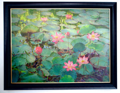 Water Lilies – Somchai | 200 x 150 cm