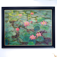 Water Lilies – Somchai | 200 x 150 cm