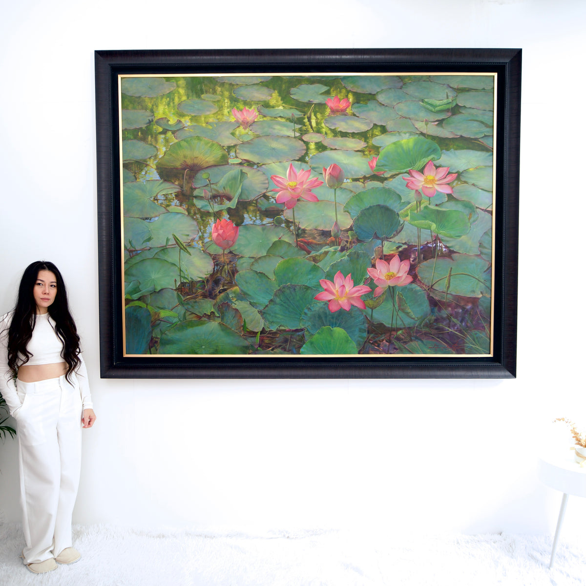 Water Lilies – Somchai | 200 x 150 cm