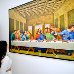 The Last Supper – A Reimagined Leonardo Da Vinci Masterpiece by Master Apollon | – 270 X 160 CM