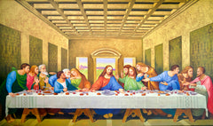 The Last Supper – A Reimagined Leonardo Da Vinci Masterpiece by Master Apollon | – 270 X 160 CM