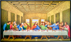 The Last Supper – A Reimagined Leonardo Da Vinci Masterpiece by Master Apollon | – 270 X 160 CM