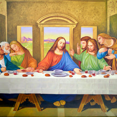 The Last Supper – A Reimagined Leonardo Da Vinci Masterpiece by Master Apollon | – 270 X 160 CM