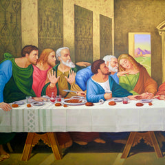 The Last Supper – A Reimagined Leonardo Da Vinci Masterpiece by Master Apollon | – 270 X 160 CM