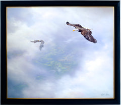 Eagles in Flight – Issaret | 200 x 170 cm