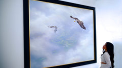 Eagles in Flight – Issaret | 200 x 170 cm