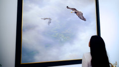 Eagles in Flight – Issaret | 200 x 170 cm