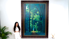 Path in the Green Forest - Wanna  | 130 x 190 cm