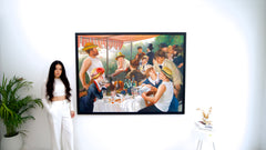 Luncheon of the Boating Party - Artémis Reproduction  | 160 x 120 cm