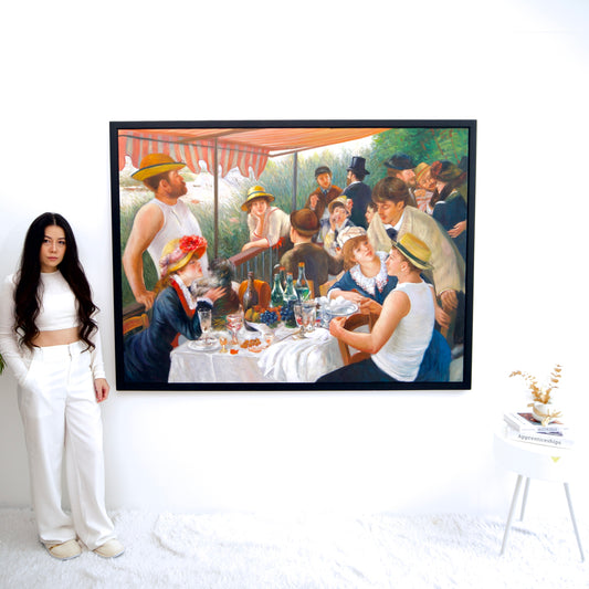 Luncheon of the Boating Party - Artémis Reproduction  | 160 x 120 cm