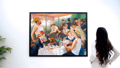 Luncheon of the Boating Party - Artémis Reproduction  | 160 x 120 cm