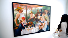 Luncheon of the Boating Party - Artémis Reproduction  | 160 x 120 cm