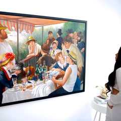 Luncheon of the Boating Party - Artémis Reproduction  | 160 x 120 cm