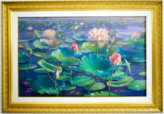 The Water Lilies II – Chaiyo | 160 x 100 cm