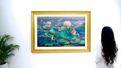 The Water Lilies II – Chaiyo | 160 x 100 cm