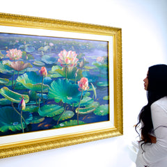 The Water Lilies II – Chaiyo | 160 x 100 cm