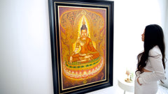 Serenity of the Buddha - Siwakorn  | 80 x 130 cm