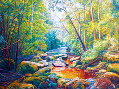 The Beautiful Forest - Kanchana  | 160 X 120 cm