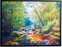 The Beautiful Forest - Kanchana  | 160 X 120 cm