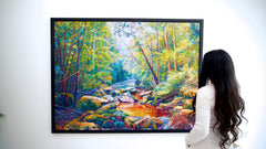 The Beautiful Forest - Kanchana  | 160 X 120 cm