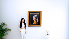 Girl with a Pearl Earring - Artémis Reproduction  | 60 X 90 cm