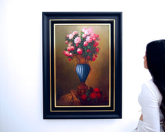 Flowers in an Antique Vase - Supoj | 60 x 90 cm