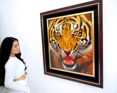 The Strength of the Tiger - Ketwalin | 95 x 105 cm