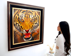 The Strength of the Tiger - Ketwalin | 95 x 105 cm