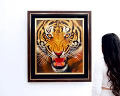 The Strength of the Tiger - Ketwalin | 95 x 105 cm