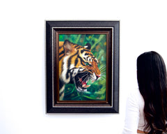 Tiger with Green Eyes - Ketwalin | 50 x 70 cm