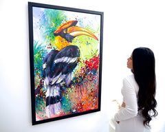 Hornbill Pop Art - Banlay | 80 X 120 cm