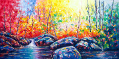 Colored Forest - Wachirawit | 120 x 60 cm