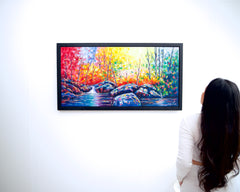 Colored Forest - Wachirawit | 120 x 60 cm