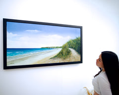 The Calm at the Beach - Varisara | 120 x 60 cm