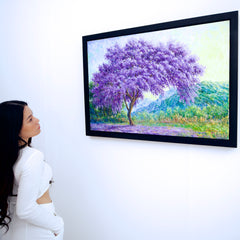 The Purple Tree - Chaloemkiat | 90 x 60 cm