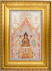 The White Buddha - Komain | 70 x 105 cm