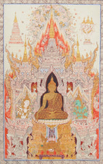 The White Buddha - Komain | 70 x 105 cm